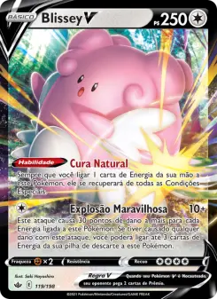 Blissey V – Carta Pokémon TCG
