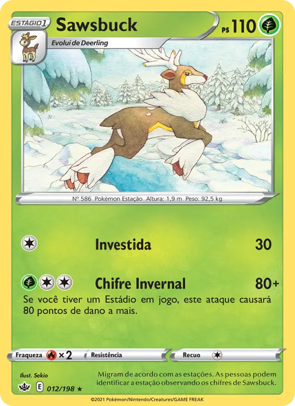 Sawsbuck – Pokémon TCG