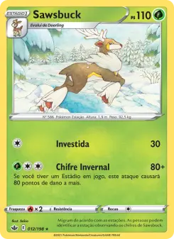 Sawsbuck – Carta Pokémon TCG