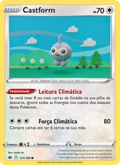 Castform – Carta Pokémon TCG