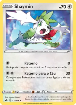 Shaymin – Carta Pokémon TCG
