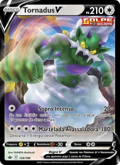 Tornadus V – Carta Pokémon TCG