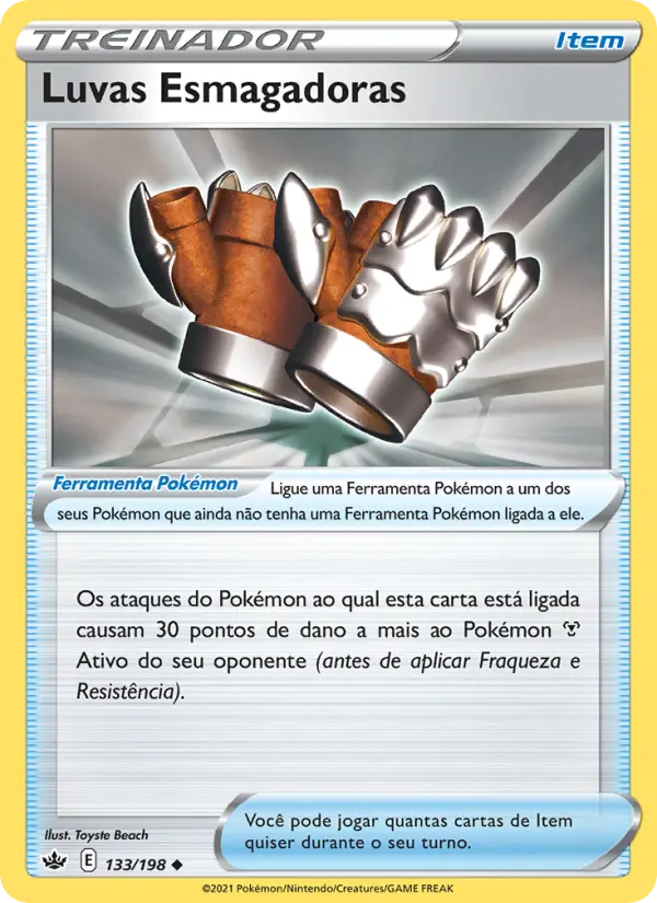Luvas Esmagadoras – Pokémon TCG