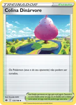 Colina Dinárvore – Carta Pokémon TCG