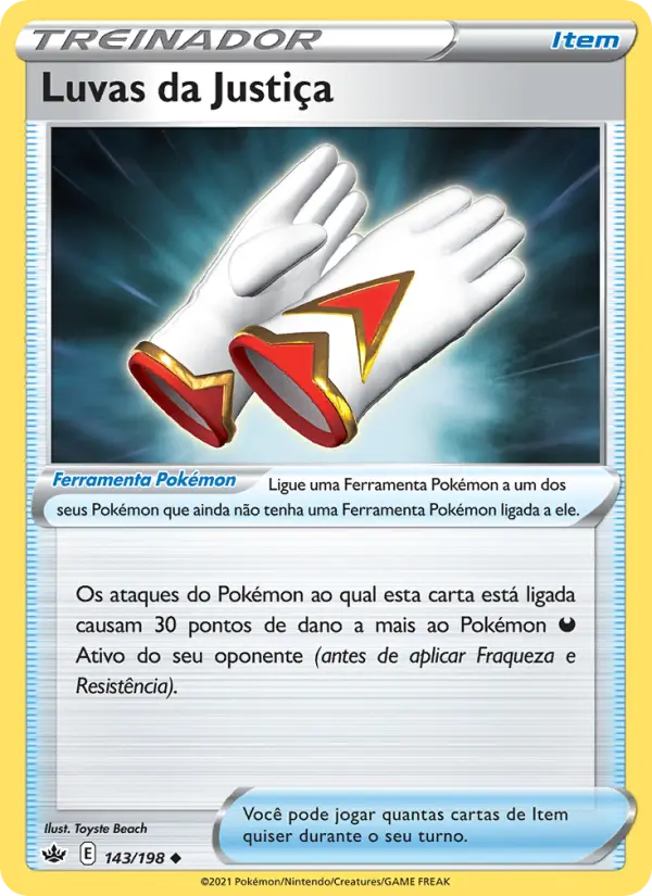 Luvas da Justiça – Pokémon TCG