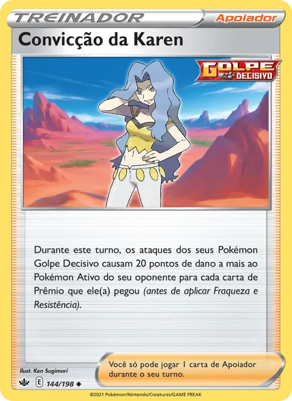 Convicção da Karen – Pokémon TCG