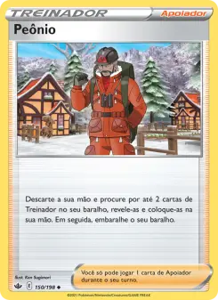 Peônio – Carta Pokémon TCG