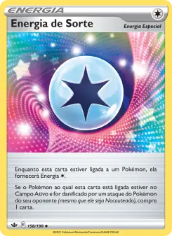 Energia de Sorte – Carta Pokémon TCG
