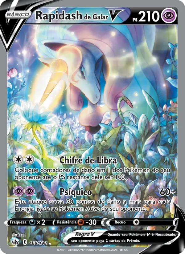 Rapidash de Galar V – Pokémon TCG