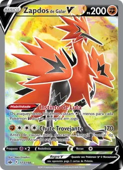Zapdos de Galar V – Carta Pokémon TCG