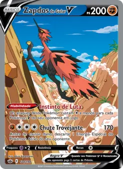 Zapdos de Galar V – Carta Pokémon TCG
