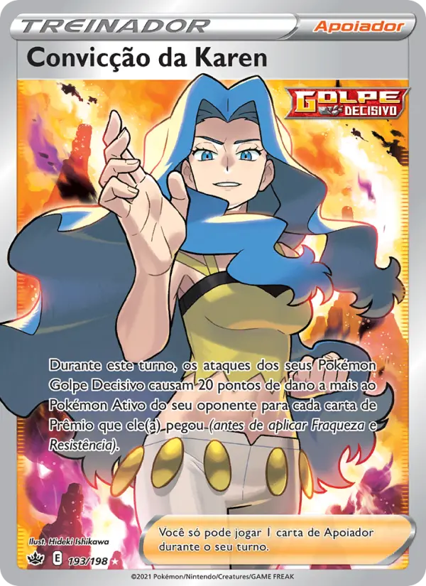 Convicção da Karen – Pokémon TCG