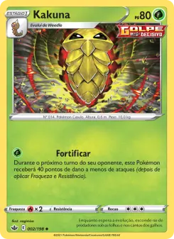 Kakuna – Carta Pokémon TCG