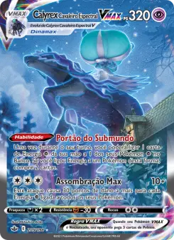 Calyrex Cavaleiro Espectral VMAX – Carta Pokémon TCG