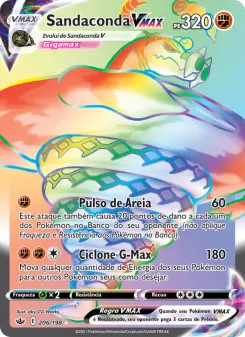 Sandaconda VMAX – Carta Pokémon TCG