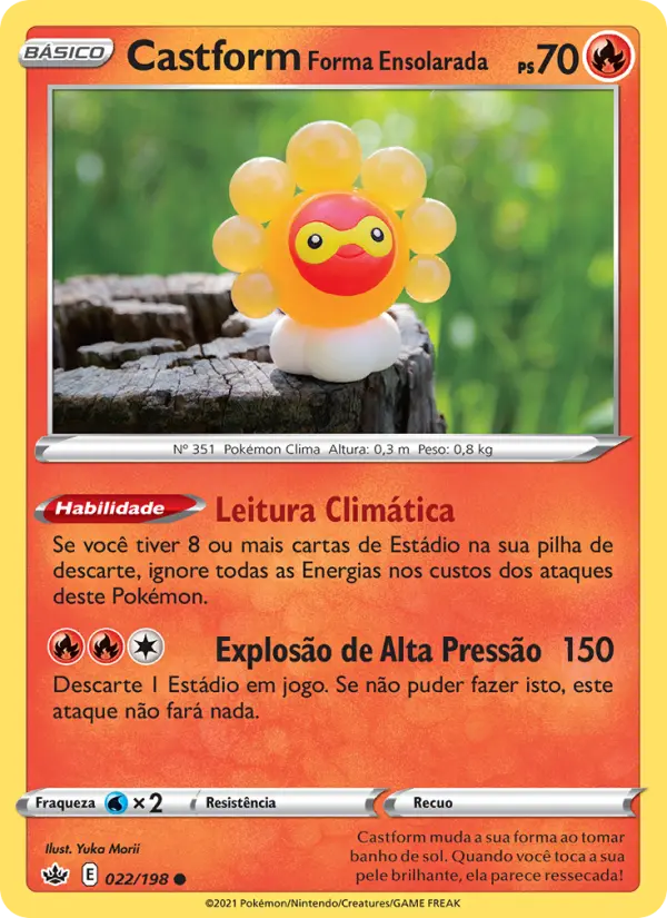 Castform Forma Ensolarada – Pokémon TCG