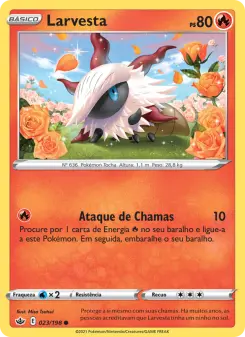 Larvesta – Carta Pokémon TCG