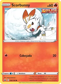 Scorbunny – Carta Pokémon TCG