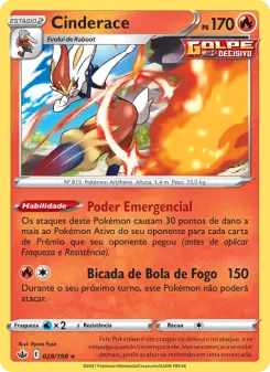 Cinderace – Carta Pokémon TCG