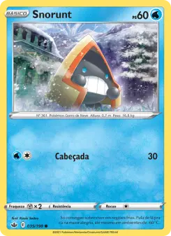 Snorunt – Carta Pokémon TCG