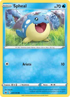 Spheal – Carta Pokémon TCG