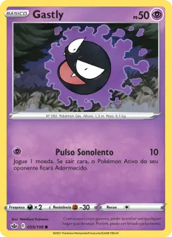 Gastly – Carta Pokémon TCG