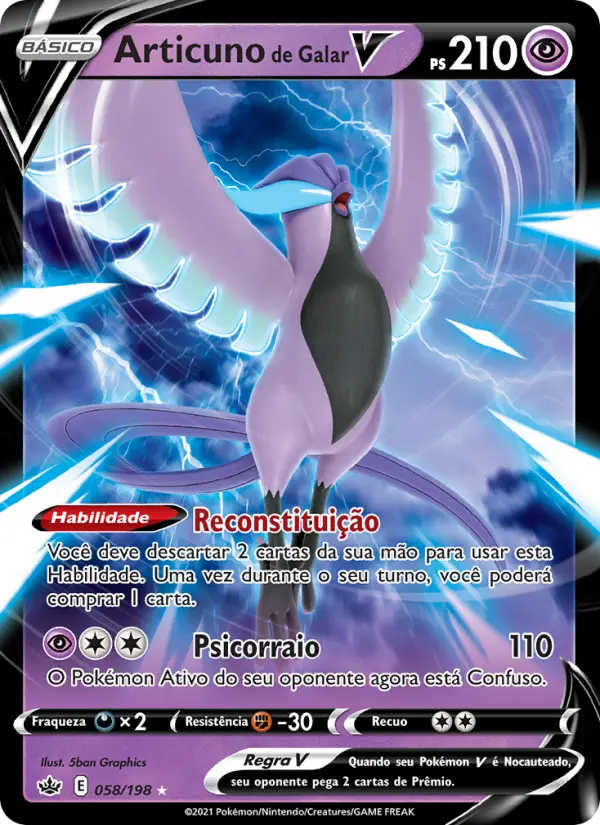 Articuno de Galar V – Pokémon TCG