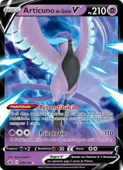 Articuno de Galar V – Carta Pokémon TCG