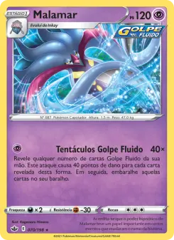Malamar – Carta Pokémon TCG