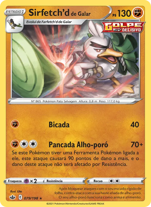 Sirfetch'd de Galar – Pokémon TCG