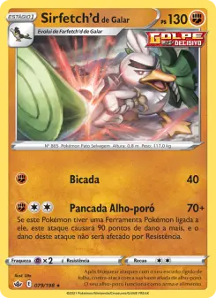 Sirfetch'd de Galar – Carta Pokémon TCG