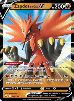 Zapdos de Galar V – Carta Pokémon TCG