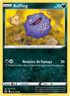 Koffing – Carta Pokémon TCG