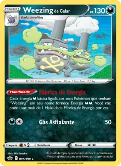 Weezing de Galar – Carta Pokémon TCG