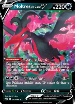 Moltres de Galar V – Carta Pokémon TCG