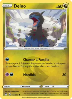 Deino – Carta Pokémon TCG