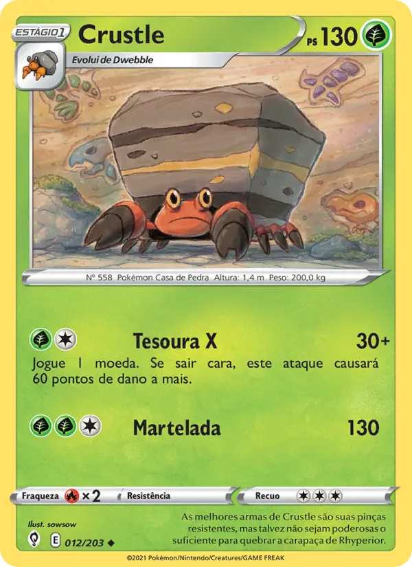 Crustle – Pokémon TCG