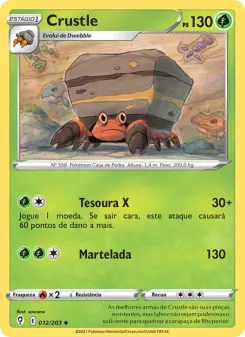 Crustle – Carta Pokémon TCG