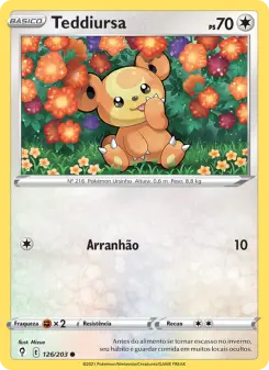Teddiursa – Carta Pokémon TCG