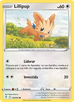 Lillipup – Carta Pokémon TCG