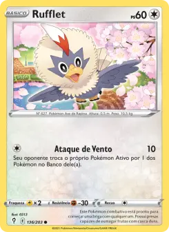 Rufflet – Carta Pokémon TCG