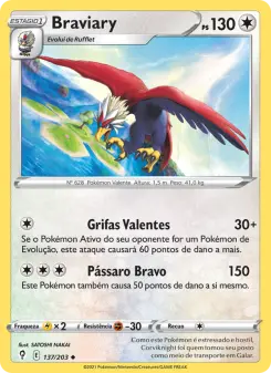 Braviary – Carta Pokémon TCG