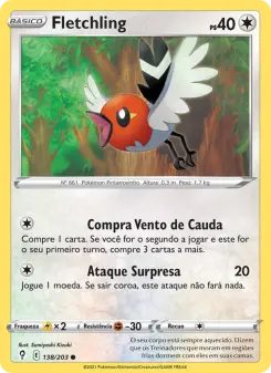 Fletchling – Carta Pokémon TCG