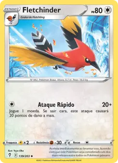 Fletchinder – Carta Pokémon TCG