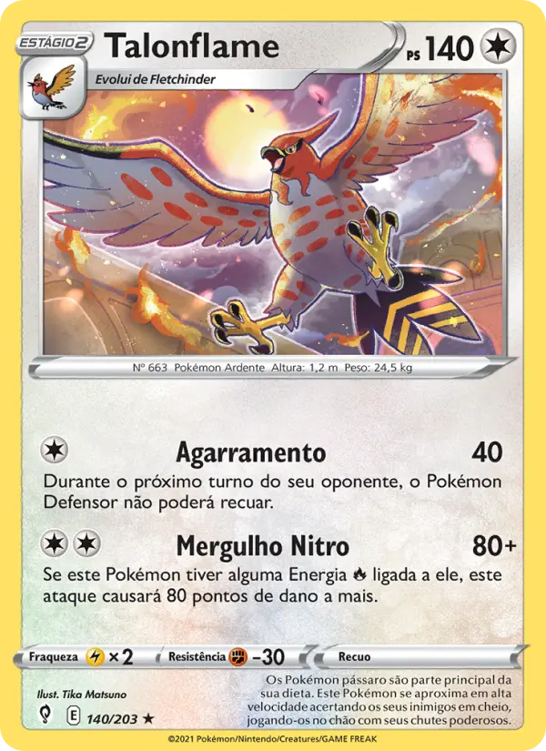 Talonflame – Pokémon TCG