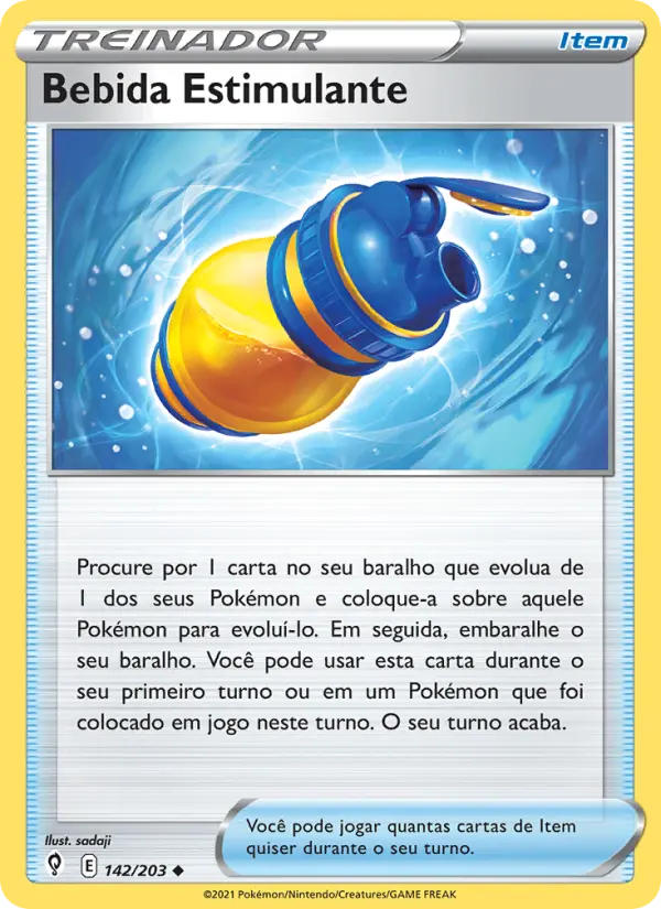 Bebida Estimulante – Pokémon TCG