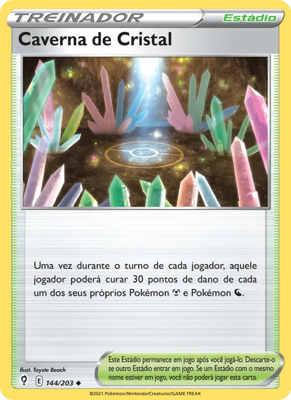 Caverna de Cristal – Pokémon TCG