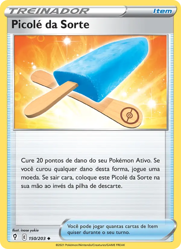 Picolé da Sorte – Pokémon TCG