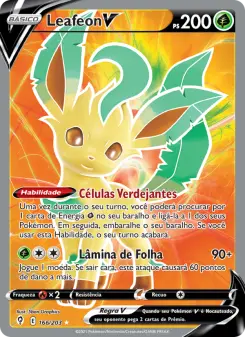 Leafeon V – Carta Pokémon TCG