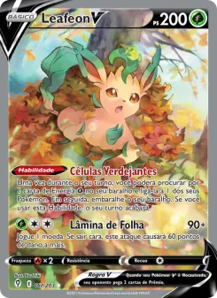 Leafeon V – Carta Pokémon TCG